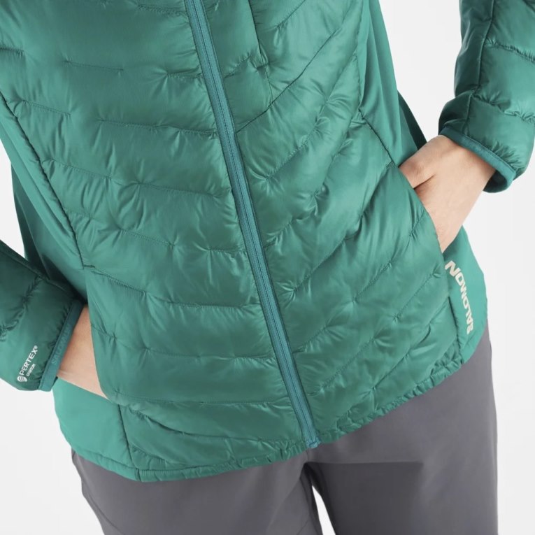 Salomon Outline Primaloft Women's Insulated Jackets Green | CA 97S24